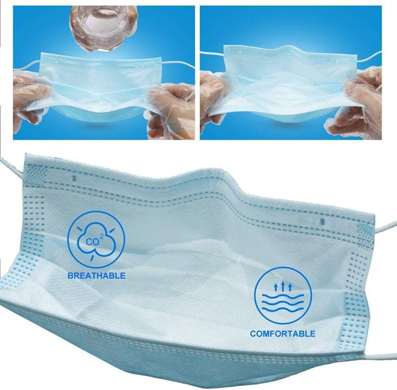 Disposable Surgical Respiratory Medical Mask Type Iir En14683 Face Mask