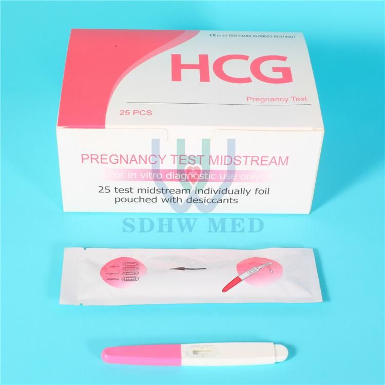 Rapid Test Kit Early Urine Pregnancy Test Midstream