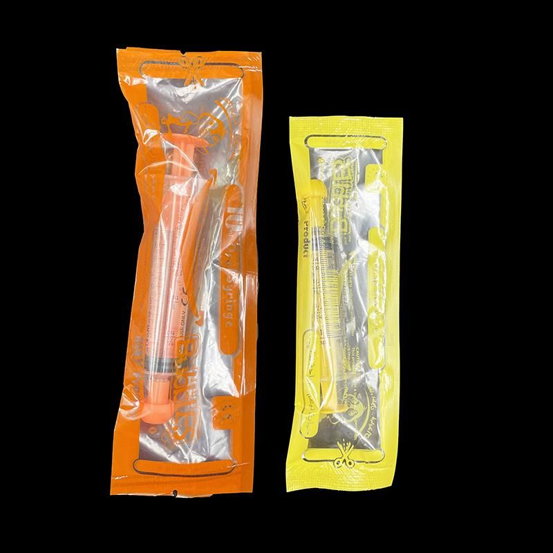 Colored 1ml 2ml 3ml 5ml 10ml 20ml Medical Disposable Veterinary Paste Oral Feeding Syringe