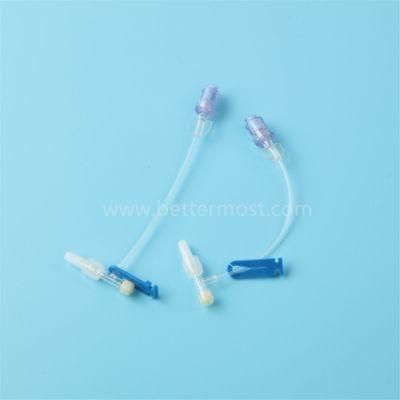 Disposable High Quality Medical PVC T Extension Tube with Optional Components