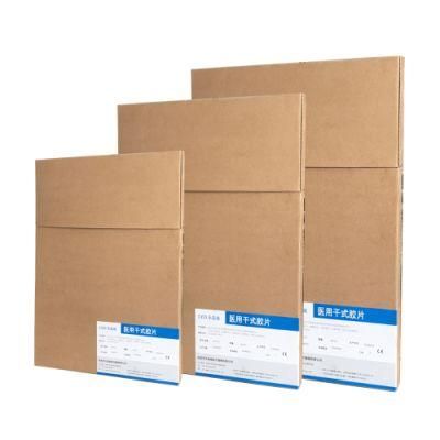 10X12 Inch Blue Inkjet Dry Films for Hospital Radiology