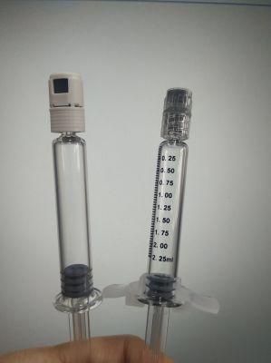 Glass Syringe with High Temperature Resistant Self-Destructing Lock