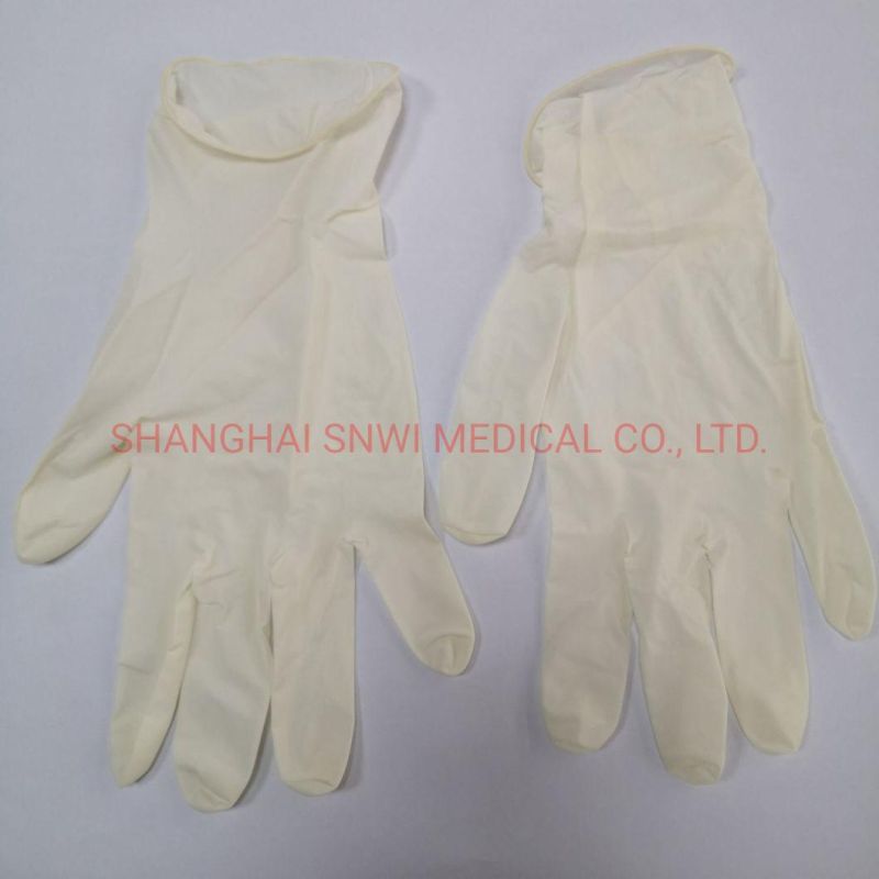 Medical Product Disposable Sterile Surgical Latex Gloves Used in Hospital