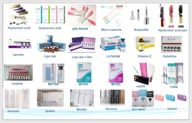 Hot Sale Products Cross Linked Injectable Hyaluronic Acid Dermal Filler