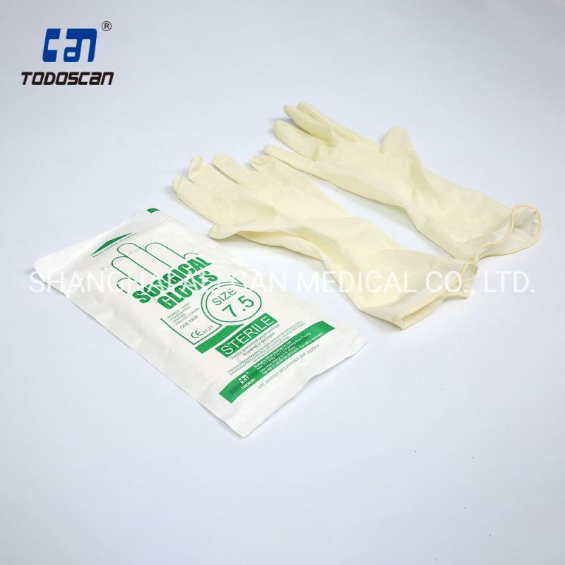 High Quality Natural Latex Surgical Gloves