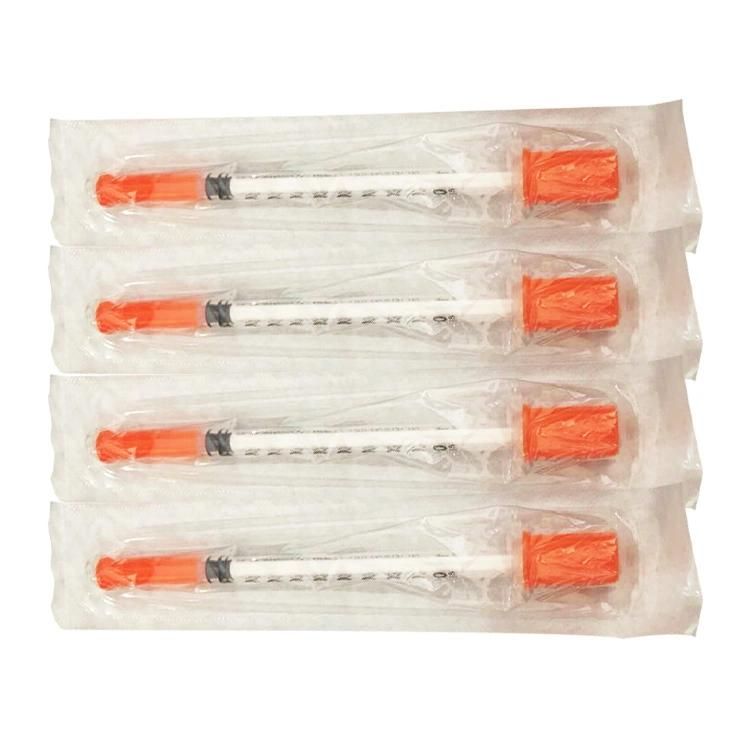 Medical Plastic Insulin Syringe for Diabetes