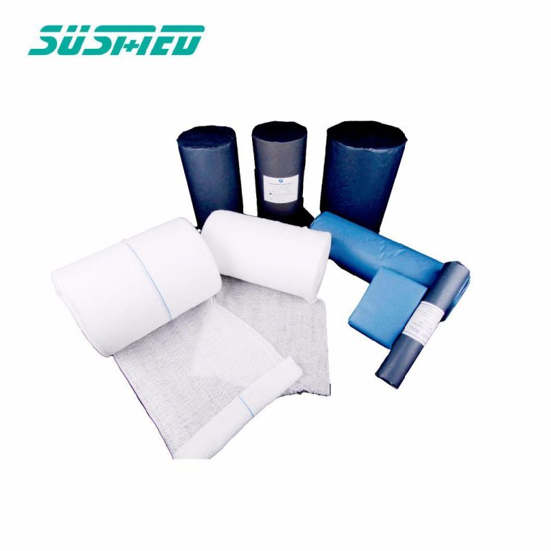 Disposable Medical Non-Sterile Gauze Pad and Gauze Bandage