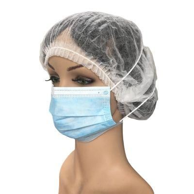 Medical Grade Protect Dust Face Mask Disposable 3 Ply Non Woven Filter Paper Mask