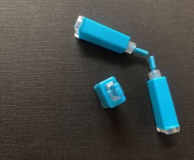 Blue One Time Trigger Safety Blood Lancet Convenient to Use