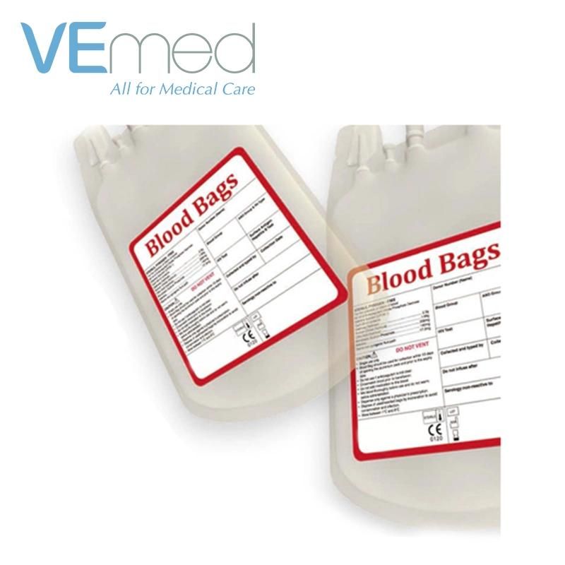 Medical Consumable Disposable Single 250ml Blood Collection Bag