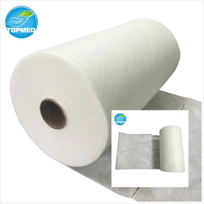 PE Laminated Crepe Paper Waterproof Sheet in Rolls