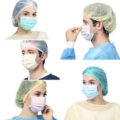 En 14683 Medical Face Mask 3ply Non Woven Mask