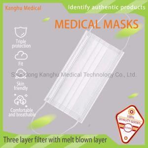 Kanghu/Type Iir/ Disposable Protective Medical Face Mask/Filtration Rate 95%