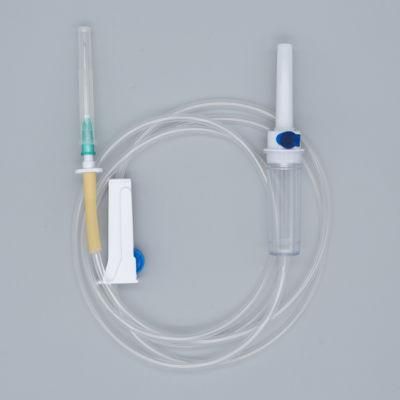 Medical Dehp Free IV Set Infusion Set with Filter for Single Use