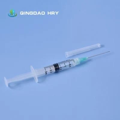 Manufacture of Disposable Syringe with Hypodermic Needle &Safety Needle All Size Available; CE&FDA (510K) Approved