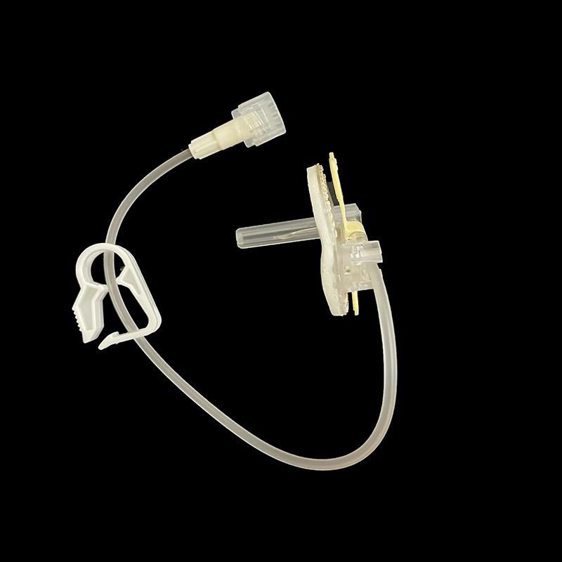 Wholesale Disposable Safety Huber Needle with Luer Lock Y Access