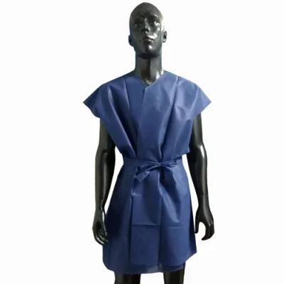 Disposable EU Standard Hospital Uniform SBPP Patient Gown Wholesale
