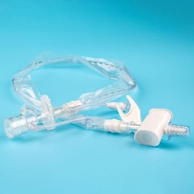 CE&ISO Approved Many Colors Closed PVC Suction Catheter