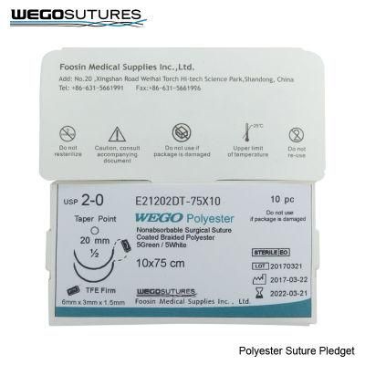 Wego Polyester with Pledget