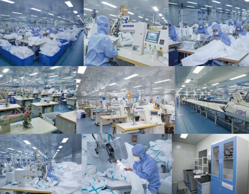 Manufactory Disposable Medical Protective Gown Medical Non Woven Coverall
