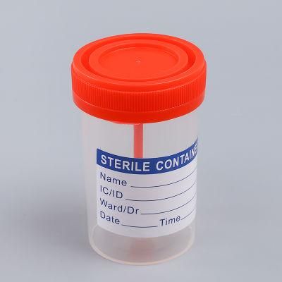 Medical Supply Stool Specimen Sterile Urine Vacuum Container Cup
