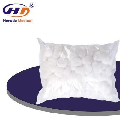 HD373 Factory Custom Weight Degreasing Cotton Ball 1kg for Cosmetic