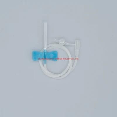 Butterfly Scalp Vein Set 21g 22g 23G 25g Butterfly Needle IV Infusion Set Medical Supply Equipment Ce ISO