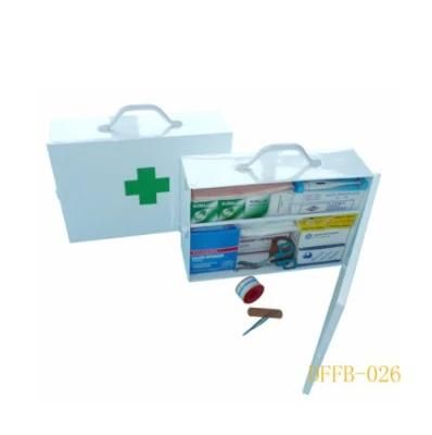 Industry White Metal Box First Aid Kit for Emergency