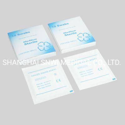 Surgical Medical Supply Disposable Medical Sterile Cotton Gauze Pads Sponge Swab