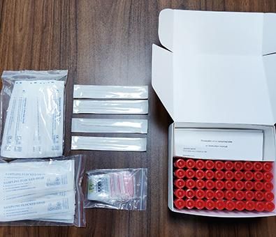 Diagnostic Test Kits Virus Sampling Tube with Flocked Swab Medical Supply Factory