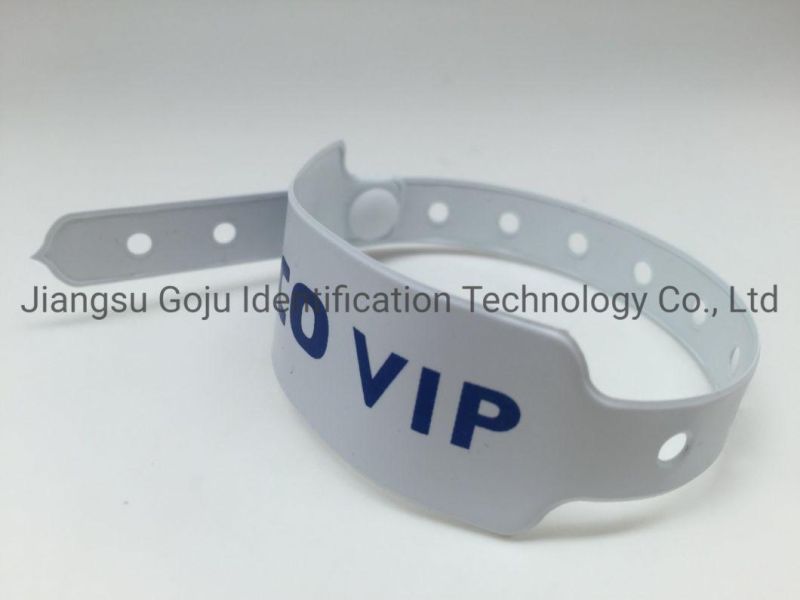 Factory Cheap Vinyl Bracelet ID Wristband for Event