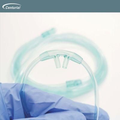 Best Selling Medical Nasal Disposable Cannula Oxygen Cannula with Soft Prongs
