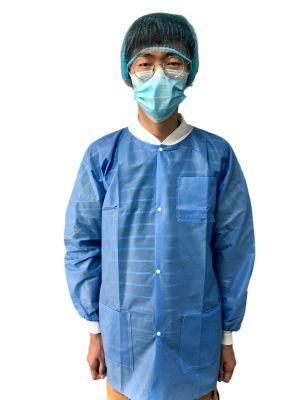Disposable Lightweight and Flexible Medical Surgical Long Sleeve Isolation Gown