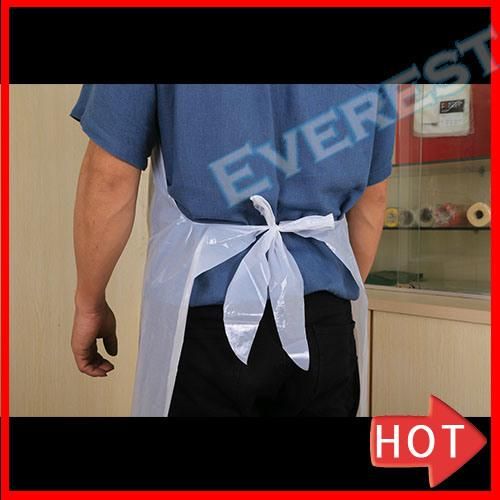 Wholesale Polyester Apron Plastic Polyethylene LDPE HDPE Disposable Aprons