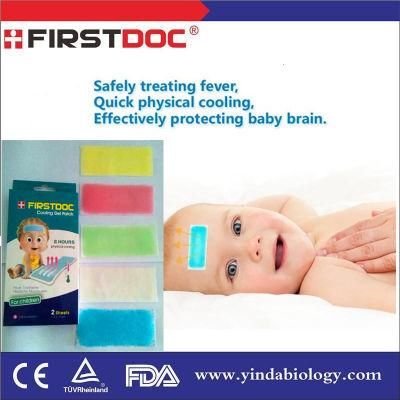 Hot Selling Baby Fever Reducing Cooling Gel Patch