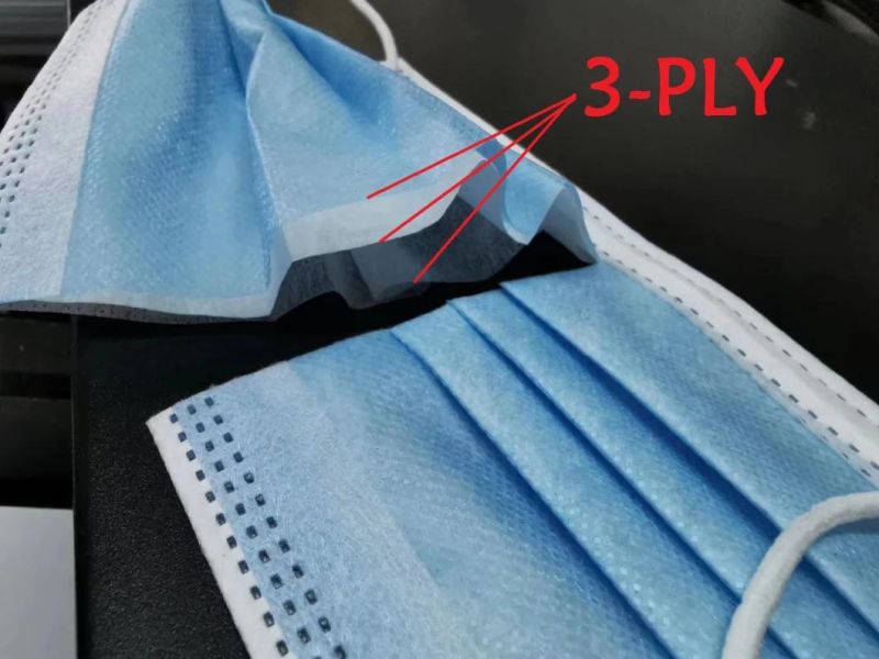Disposable Medical Face Mask, 3ply, Non Woven