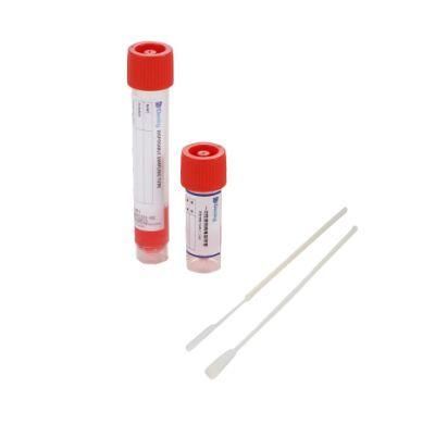 Medical Supply Disposable Vtm Virus Transport Medium Universal Viral Collection Tube Kit for PCR Diagnostic Test with Nasal Swab