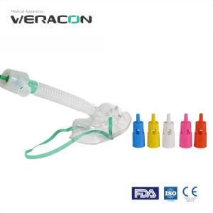 Disposable Medical Grade PVC Material Venturi Mask with Tubing