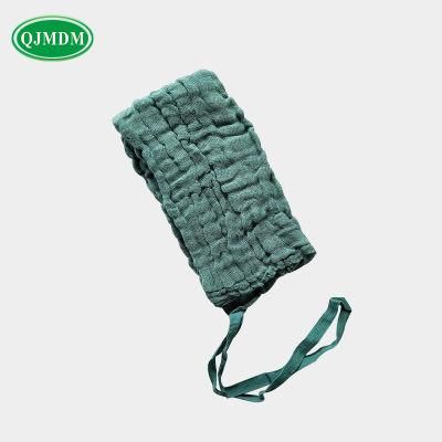100% Cotton High Absorbent Surgical Laparotomy Sponge with Green Color