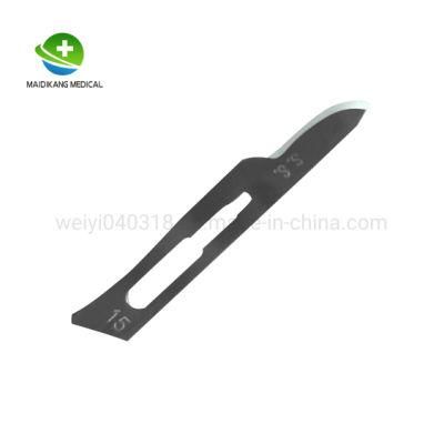 Disposable Medical Sterile Carbon Steel or Stainless Steel Surgical Blade Scalpel with CE ISO Approval