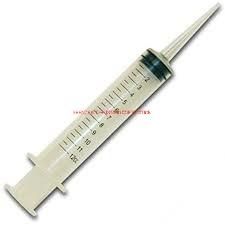 CE Certified Disposable Plastic Irrigation Syringe with Catheter Tip