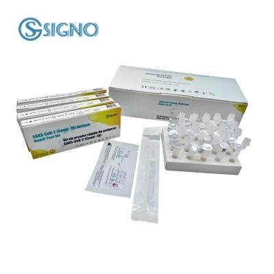CE Marked Rapid Test Nasal Swab One-Step Antigen Test Kit, Quick AG Antigen Kit