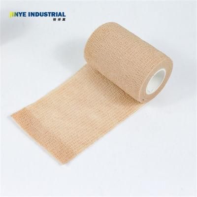 Self-Adhesive Bandage, First Aid Bandage, Elastic Self-Adhesive Bandage Sports Wrapping Tape, Wrist, Skin Tone Sports Tape