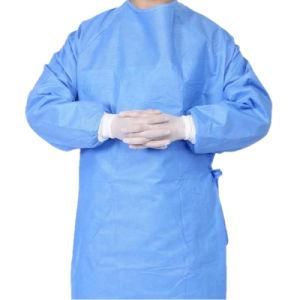 Hospital Surgical Gown for Medical Operation and Treatment of Patient