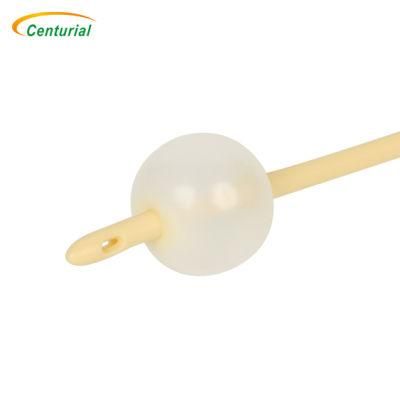 Foley Balloon Catheter 100% Silicone Coated Latex Foley Catheter 1way, 2way, 3way with CE ISO Certification