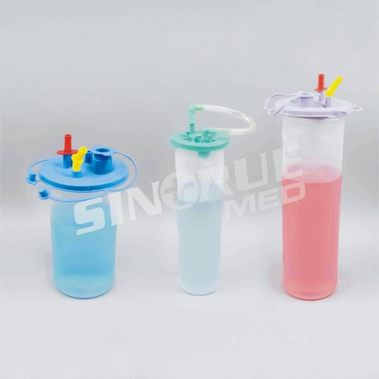 Hospital 1000ml 1500ml 2000ml ICU Disposable Medical Suction Liner