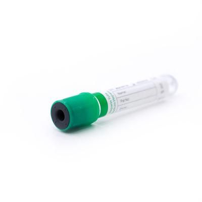 Hot Selling Products Disposable Lithium Sodium Heparine Tube in Lab