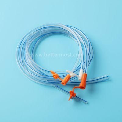 Disposable High Quality Medical PVC Gastric Tube Stomach Tube with Cap Connector