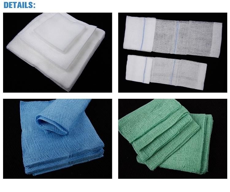 Medical Dry Sterile Gauze Sponge Piece Stop The Bleeding