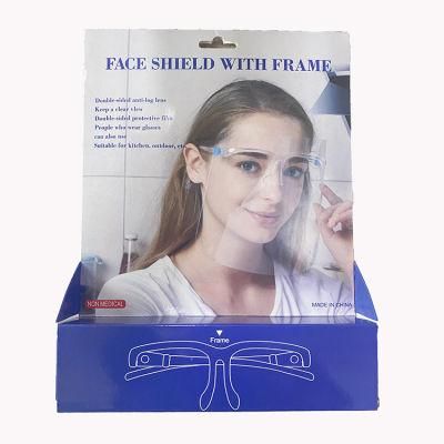 Transparent Protective Anti Fog Safety Eye Face Cover Shield